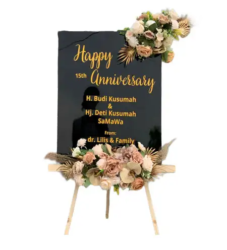 Papan Bunga Akrilik Bangka