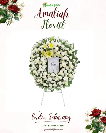 Krans Bunga Duka Bangka